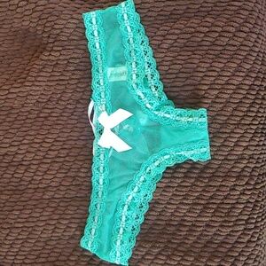 Frederick's Lace Thong Underwear